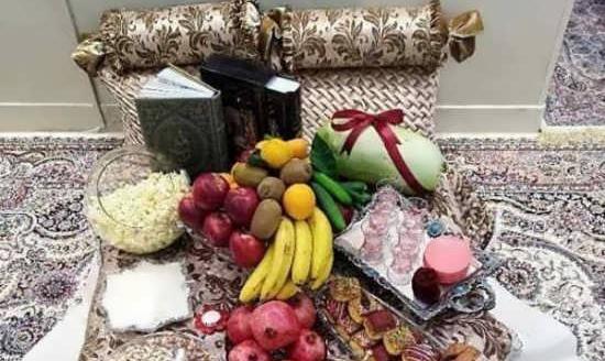 عکس ایده تزیین کرسی شب یلدا