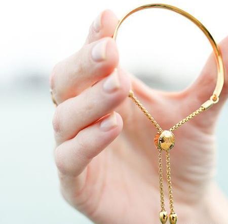 عکس دستبند النگویی طلا