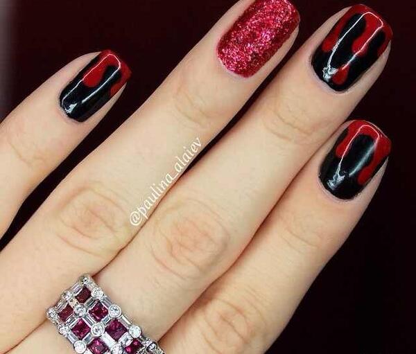عکس طراحی ناخن راحت
