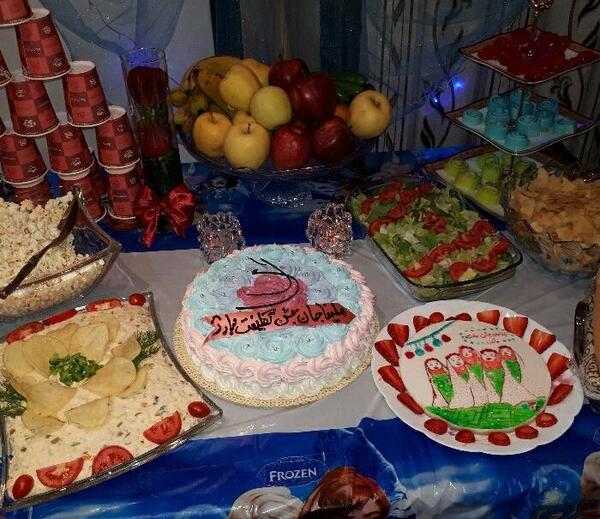 عکس سفره جشن تکلیف