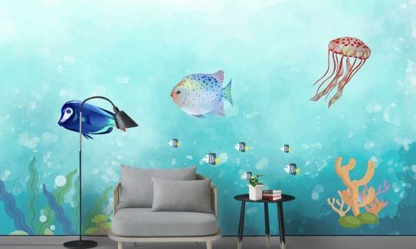 عکس کاغذ دیواری کارتونی