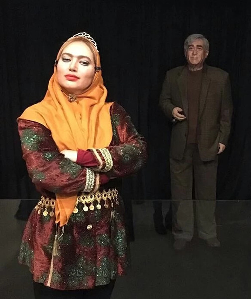 عکس صبا کمالی در خوش نشین ها