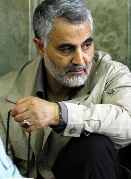 عکس انگشتر حاج قاسم سلیمانی