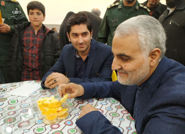 عکس انگشتر حاج قاسم سلیمانی