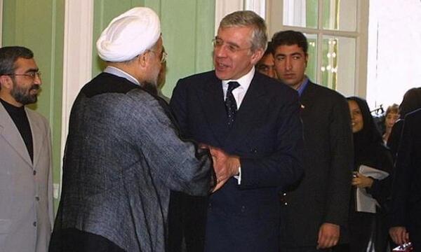 عکس حضور جک استراو در ایران