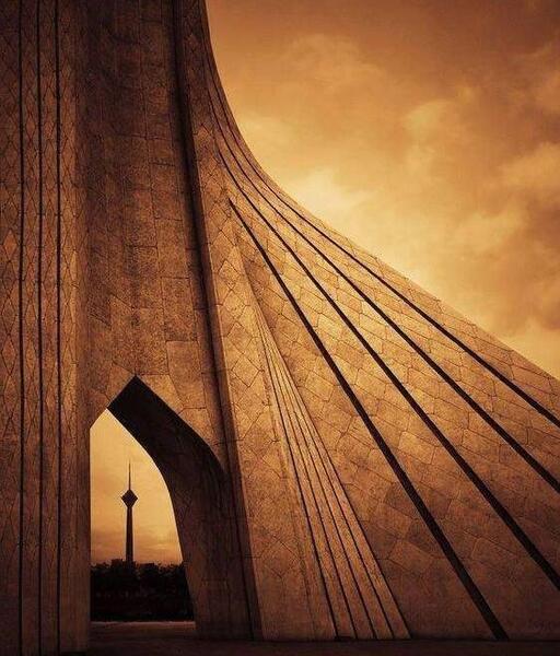 عکس برج آزادی قدیم