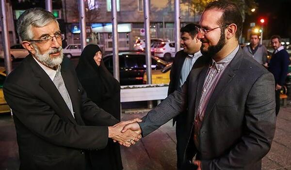 عکس داماد آمریکایی حداد عادل