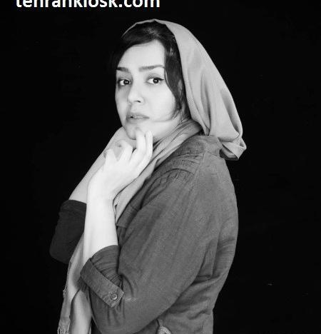 عکس ندا قاسمی در کلبه ای در مه