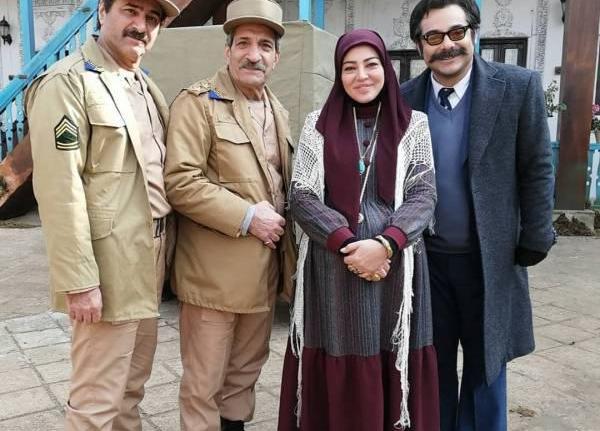 عکس ندا قاسمی در کلبه ای در مه