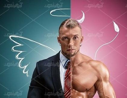 عکس مرد شیطان