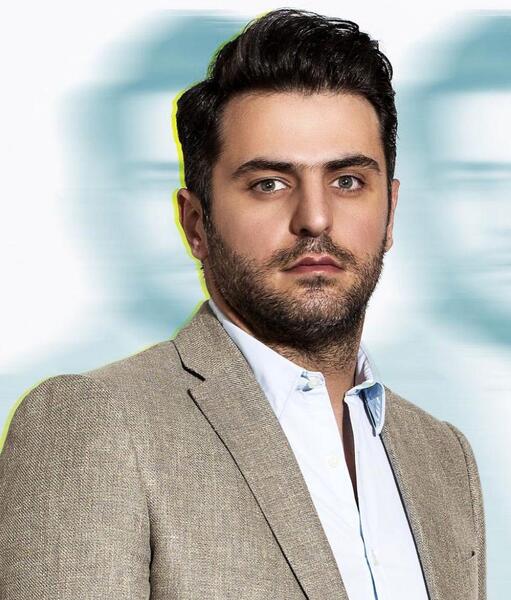عکس مجری علی ضیا
