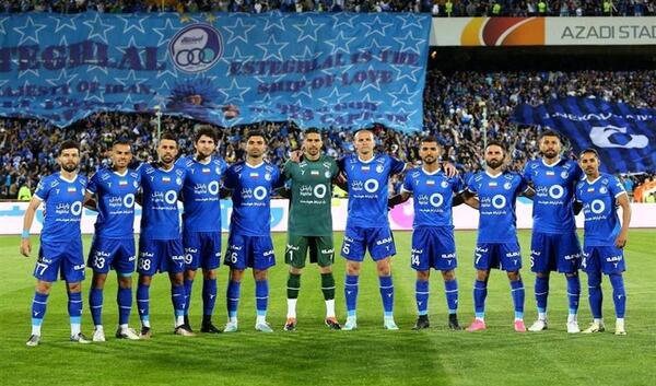 عکس پیراهن قهرمانی استقلال