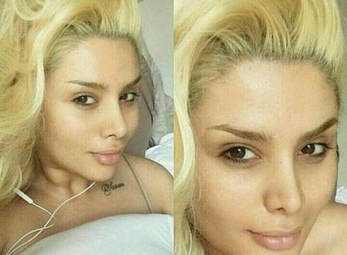 عکس دنیا جهانبخت بدون آرایش عروس