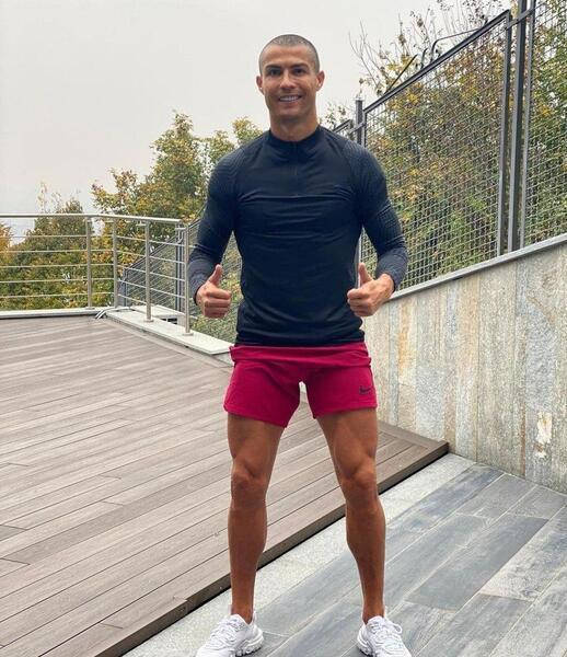 عکس رونالدو از نزدیک