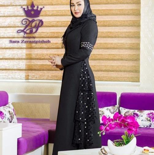 عکس مدل مانتو بلند هنرمندان