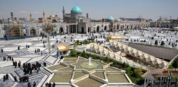 عکس قبر امام رضا در زیرزمین