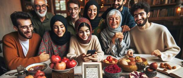 عکس شب چله دورهمی