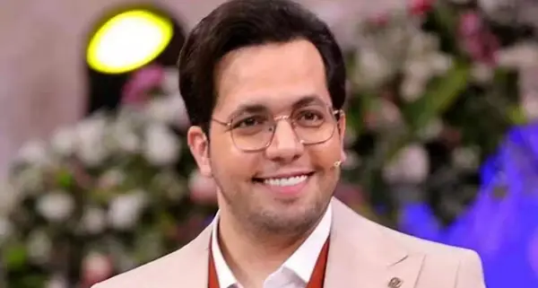 عکس زن مجری حامد سلطانی