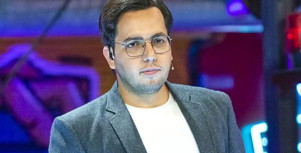 عکس زن مجری حامد سلطانی