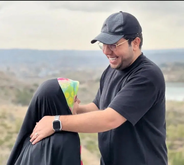 عکس زن مجری حامد سلطانی