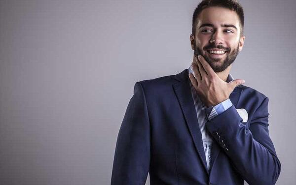 عکس پسر خوشگل ریش دار