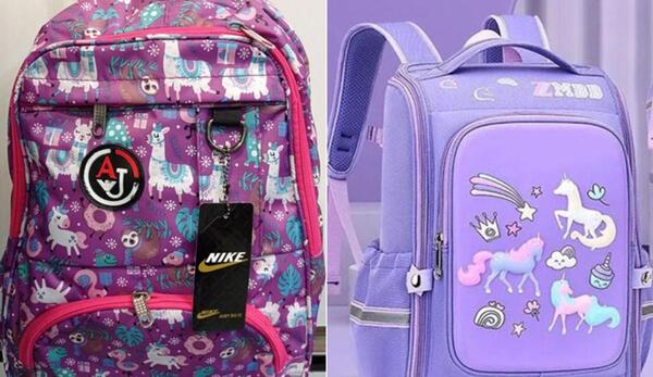 عکس کیف چمدانی مدرسه دخترانه
