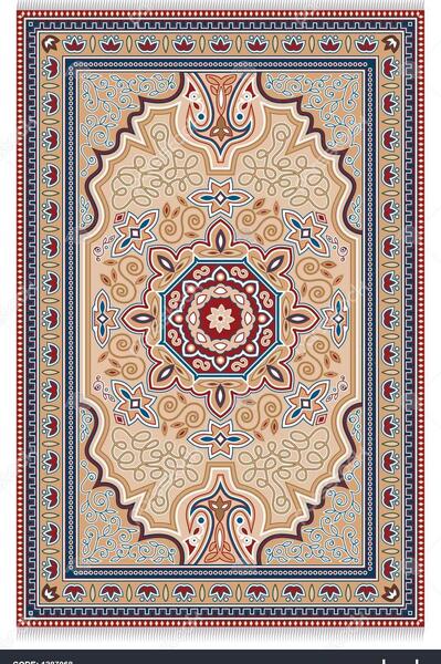 عکس طرح فرشینه ساده