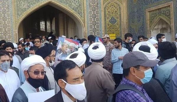 عکس طلاب حرم امام رضا