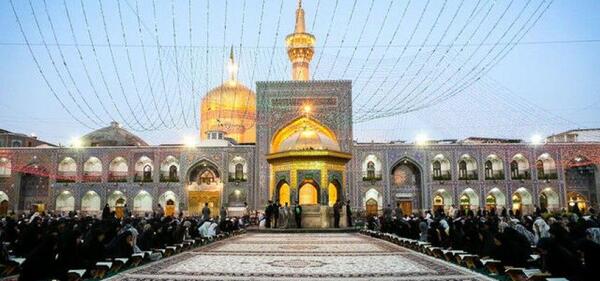 عکس طلاب حرم امام رضا