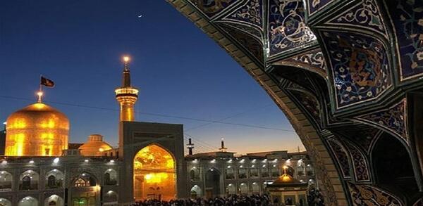 عکس طلاب حرم امام رضا