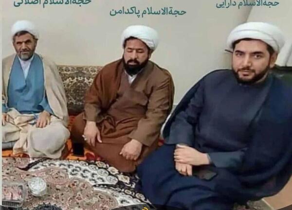 عکس طلاب حرم امام رضا