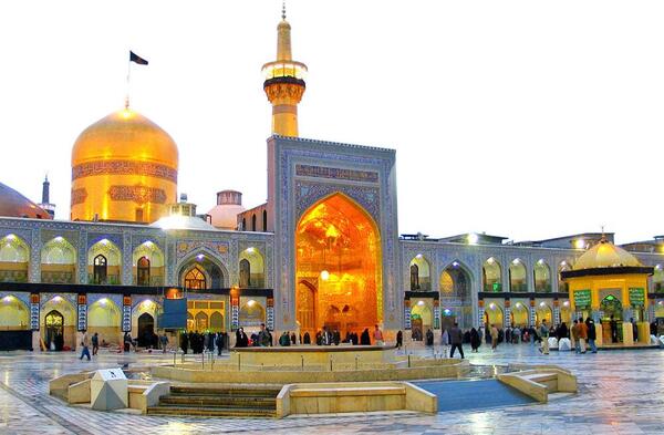 عکس طلاب حرم امام رضا