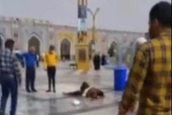 عکس طلاب حرم امام رضا