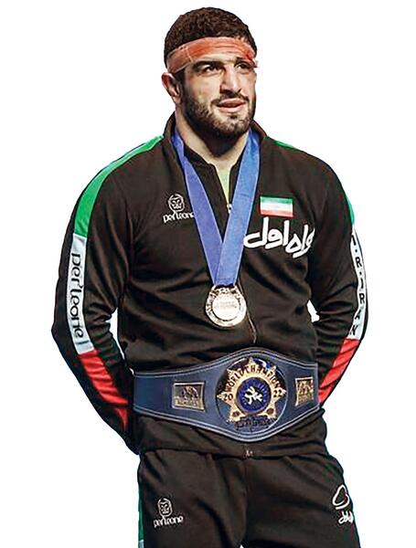 عکس مدال طلا کشتی