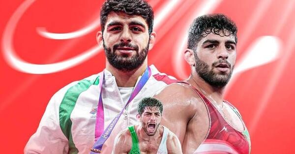 عکس مدال طلا کشتی