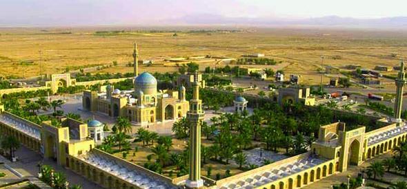 عکس هوایی طبس