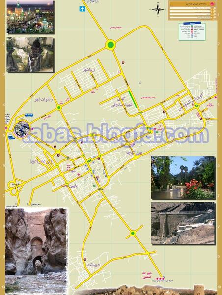 عکس هوایی طبس