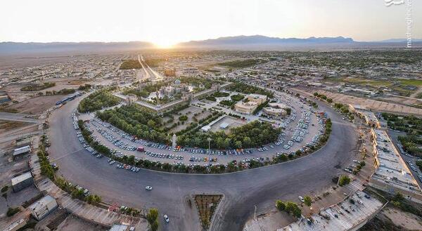 عکس هوایی طبس