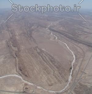 عکس هوایی طبس