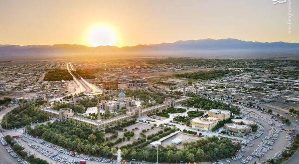 عکس هوایی طبس