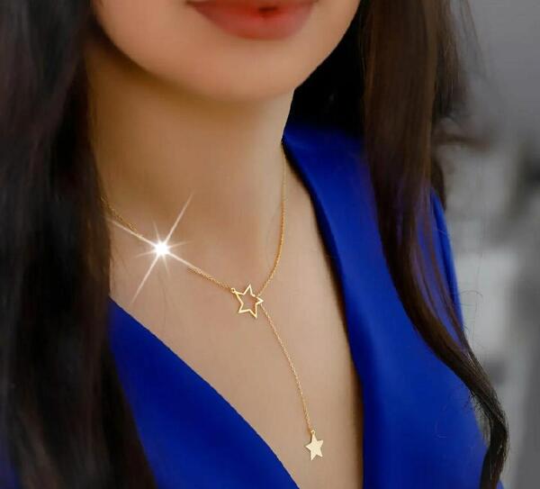 عکس گوشواره و گردنبند طلا
