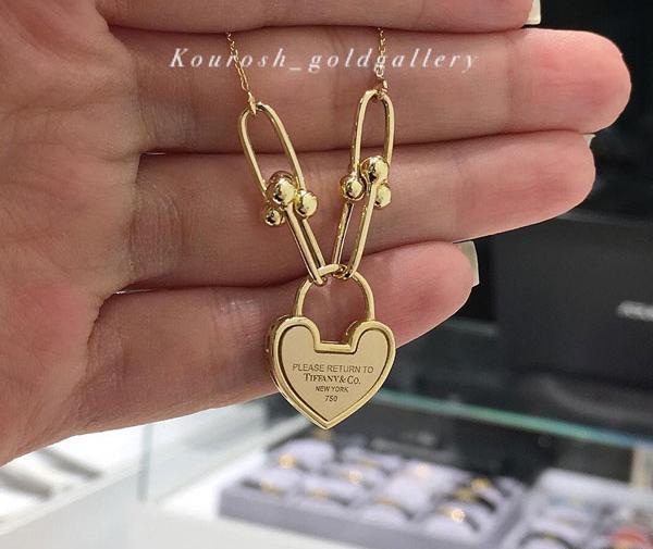 عکس گوشواره و گردنبند طلا