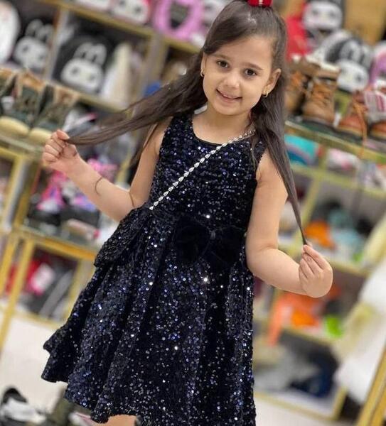 عکس لباس دخترانه پولکی