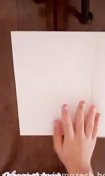 عکس نقاشی دخترانه از پشت سر