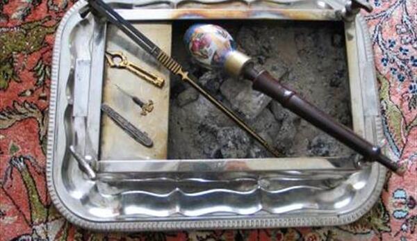 عکس سیخ و سنگ تریاک