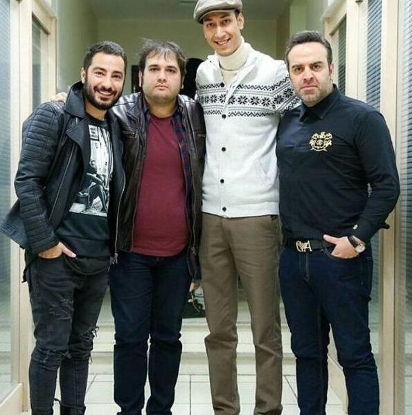 عکس بچه گی بهرام افشاری