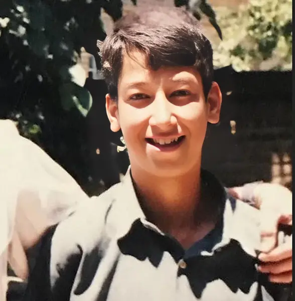 عکس بچه گی بهرام افشاری