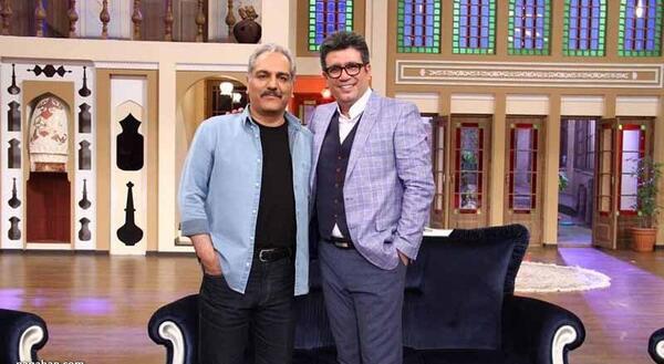 عکس ارشا اقدسی در برنامه رضا رشیدپور