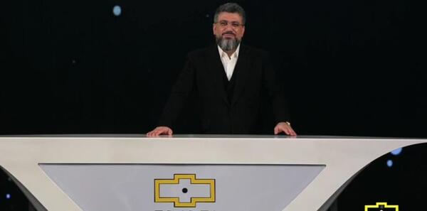 عکس ارشا اقدسی در برنامه رضا رشیدپور