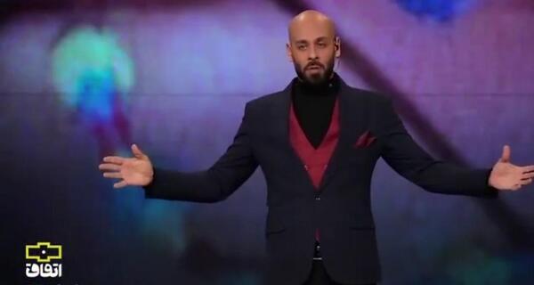 عکس ارشا اقدسی در برنامه رضا رشیدپور